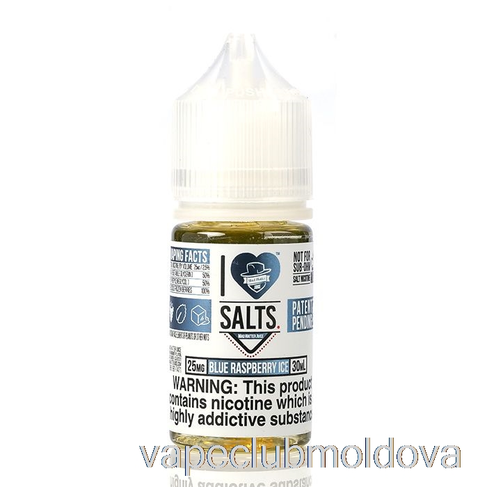 Kit Vape Pod Gheață Albastră Cu Zmeură - Iubesc Sărurile - 30ml 50mg